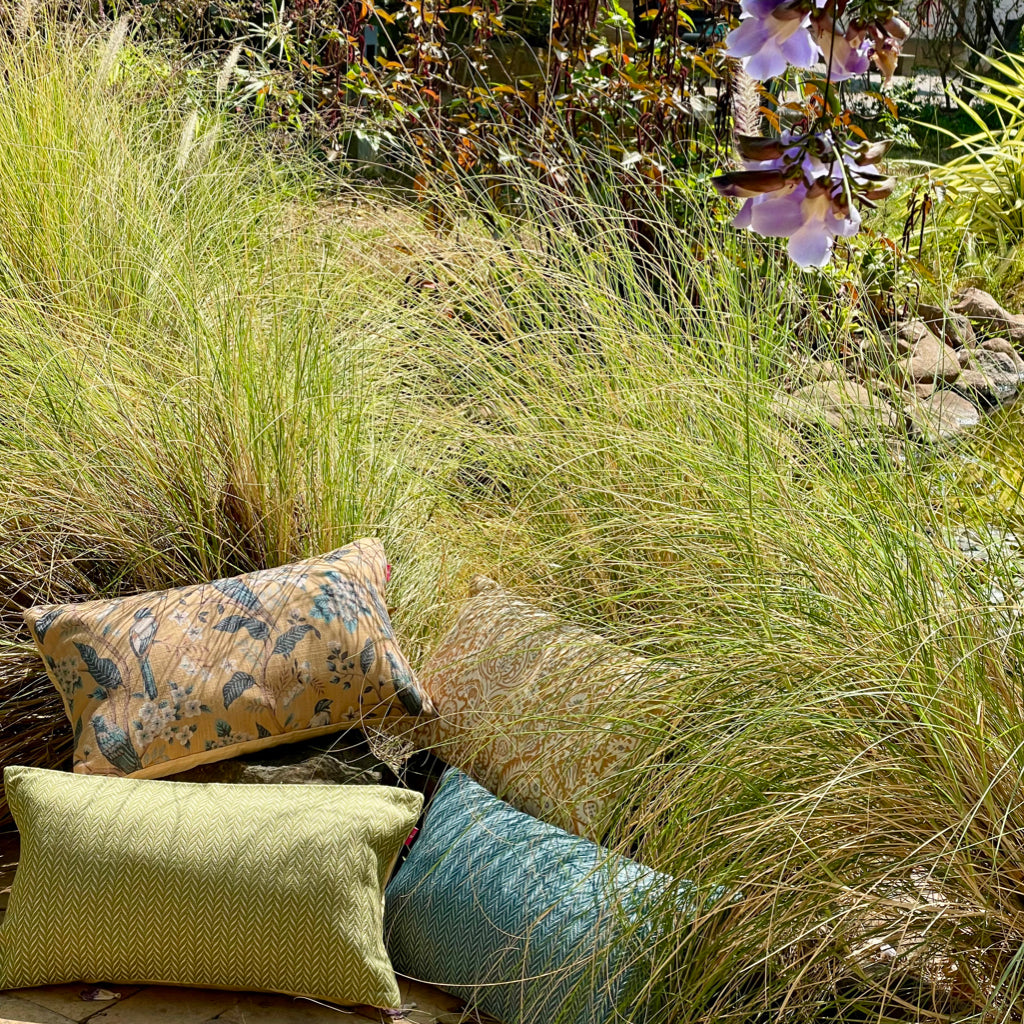Hudson Sorbet Blossom Cushion Cover - 22 x 12 - Set of 2