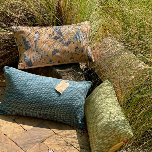 Hudson Sorbet Blossom Cushion Cover - 22 x 12 - Set of 2