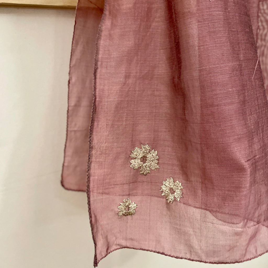 Central Park Kyoto Hand Embroidered Stole