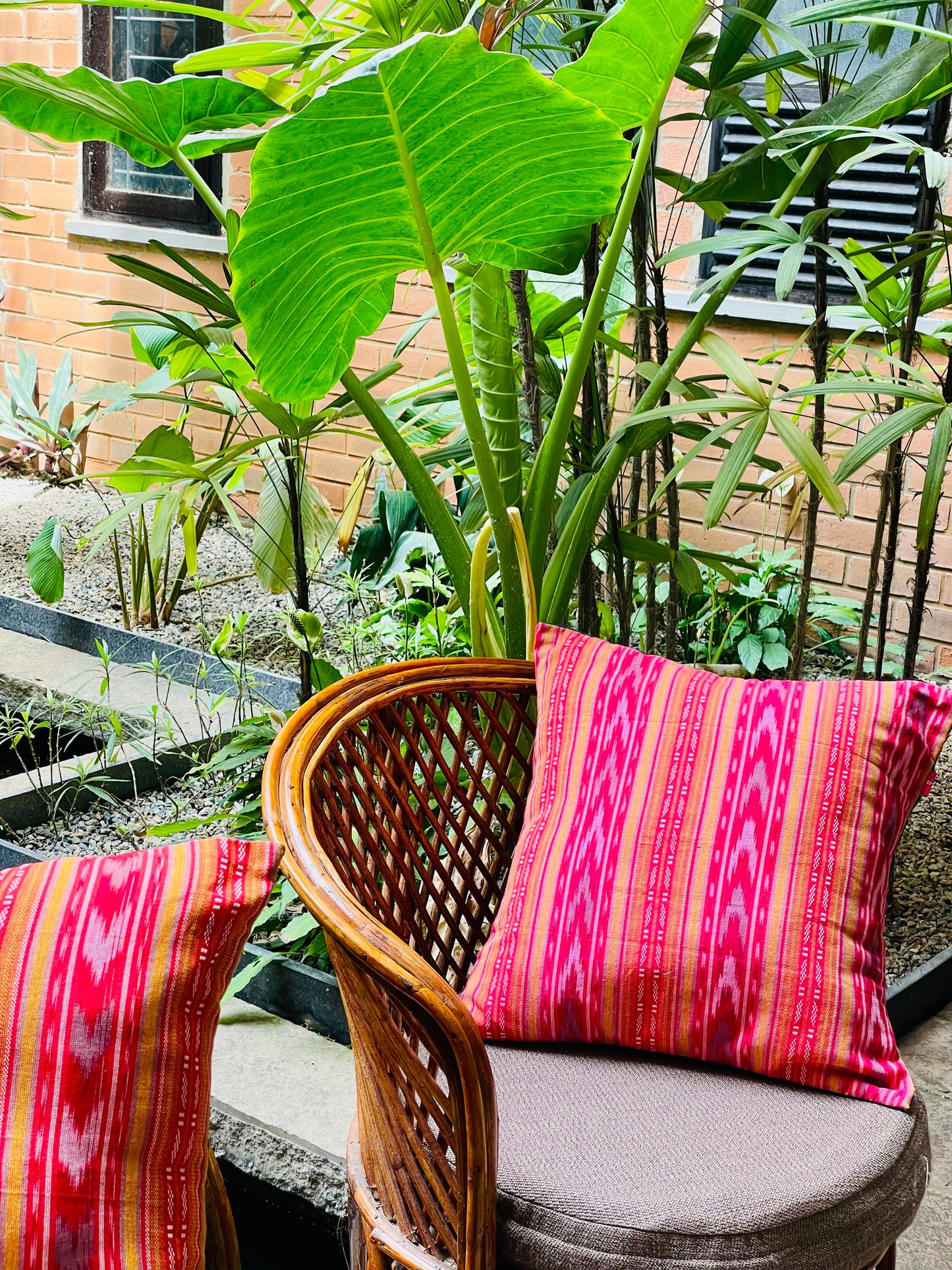 Clyde Marrakech Ruby Cushion Cover - 16 x 16 - Single