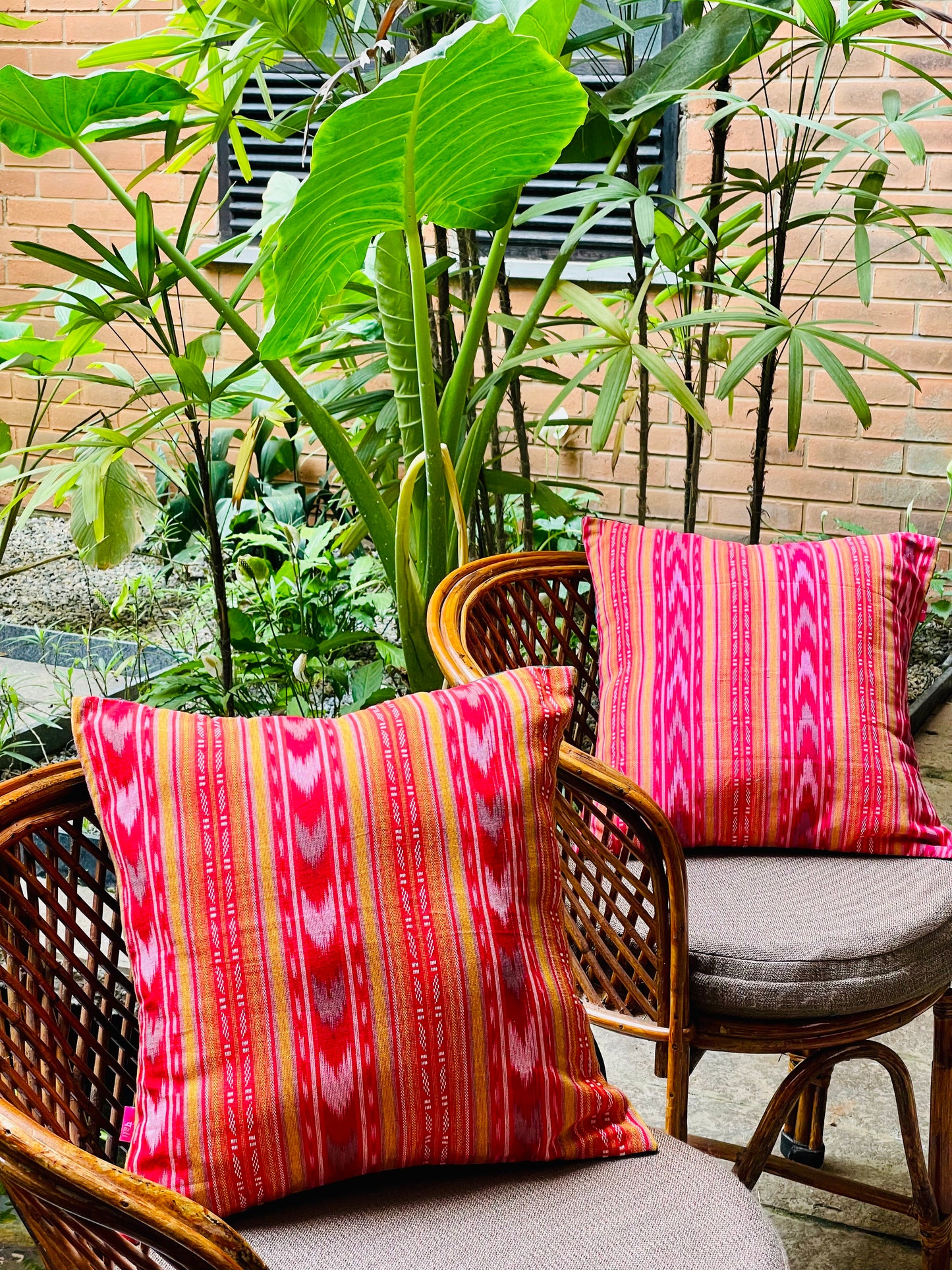 Clyde Marrakech Ruby Cushion Cover - 16 x 16 - Single