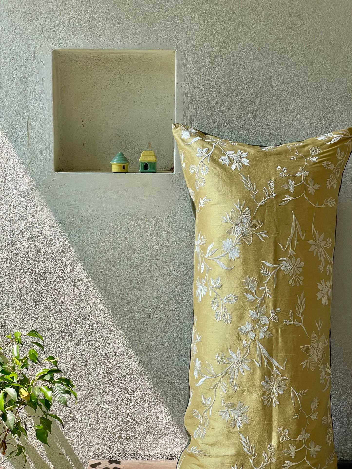 Indus Wisteria Cushion Cover - 38 x 18 - Single
