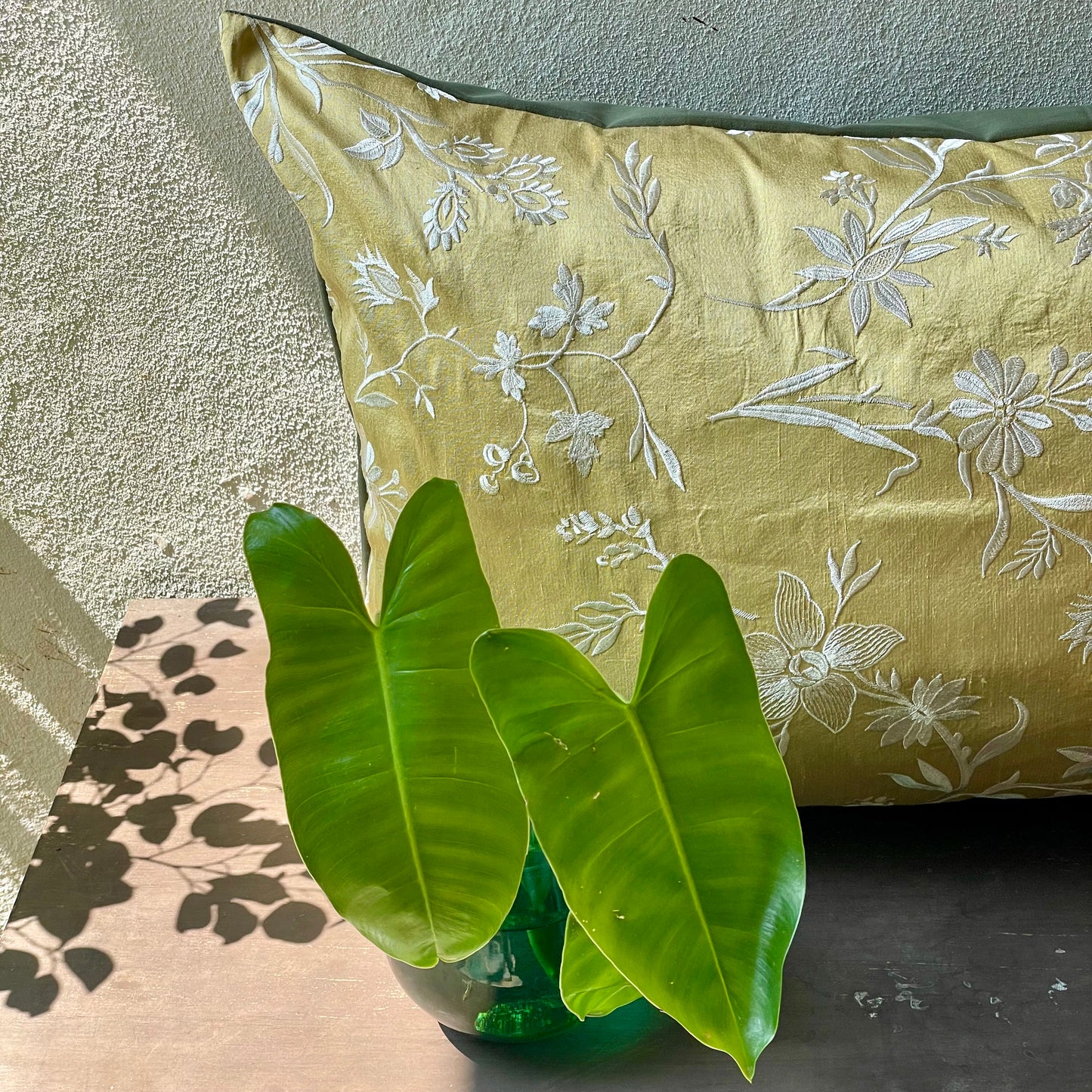 Indus Wisteria Cushion Cover - 38 x 18 - Single