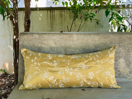 Indus Wisteria Cushion Cover - 38 x 18 - Single