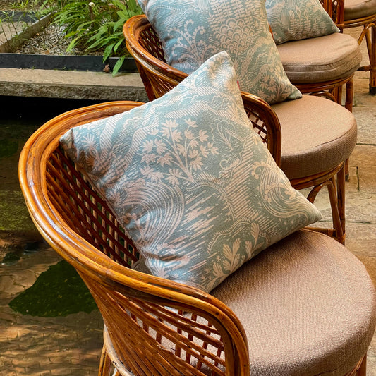 Clyde Nellie Sky Cushion Cover - 16 x 16 - Single