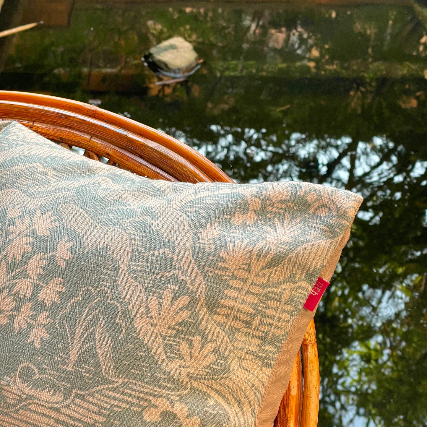 Clyde Nellie Sky Cushion Cover - 16 x 16 - Single