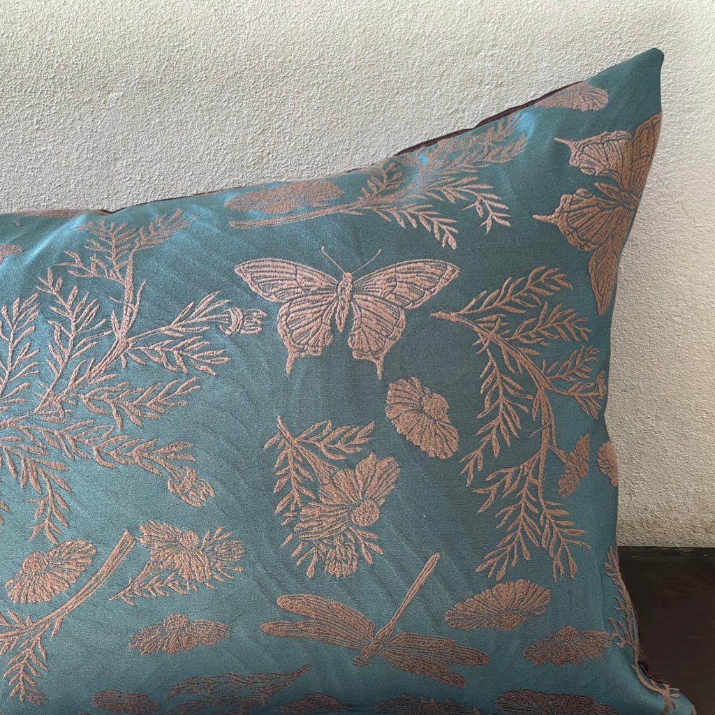 Nile Belmont Teal Cushion Cover - 54 x 20 - Single