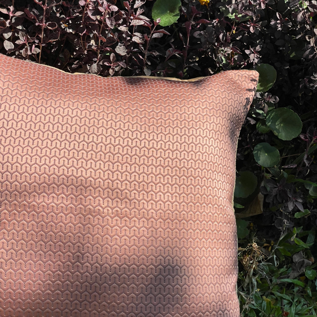 Seine Manhattan Mauve Cushion Cover - 24 x 24 - Single