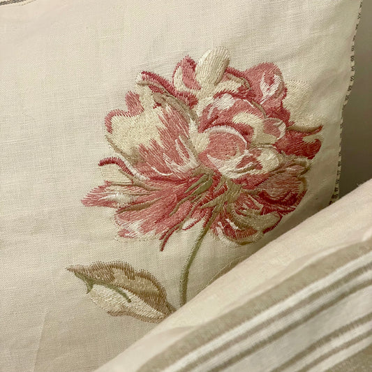Seine Cherry Parfait Cushion Cover - 24 x 24 - Single