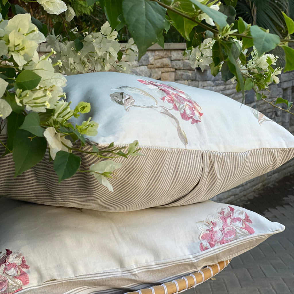 Seine Cherry Parfait Cushion Cover - 24 x 24 - Single