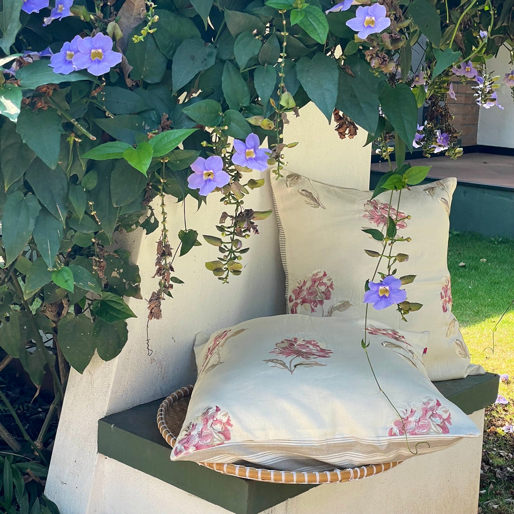Seine Cherry Parfait Cushion Cover - 24 x 24 - Single