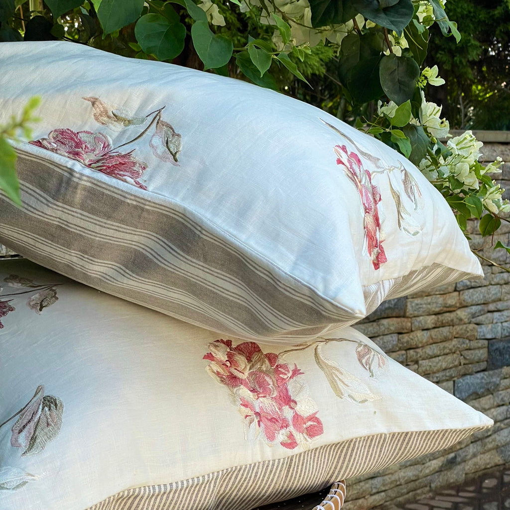 Seine Cherry Parfait Cushion Cover - 24 x 24 - Single