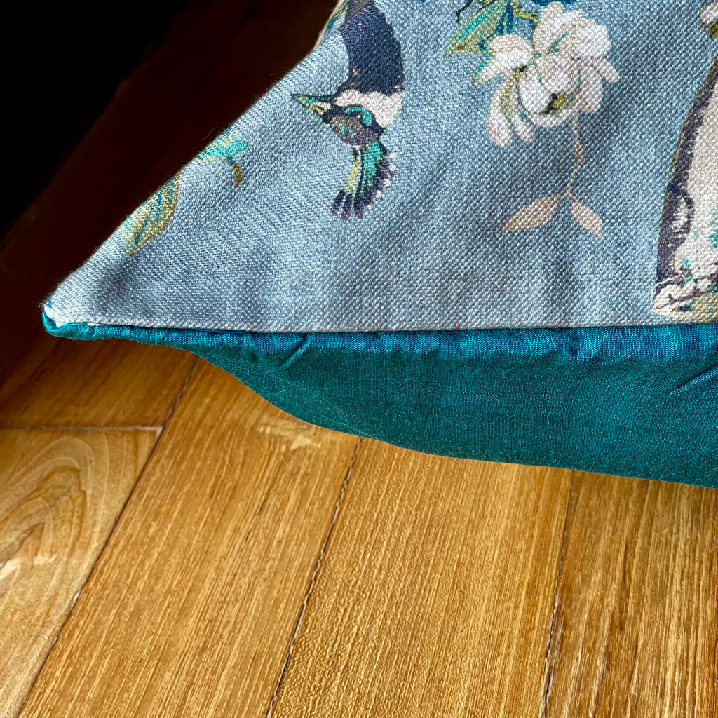 Seine Portofino Blue Cushion Cover - 24 x 24 - Single