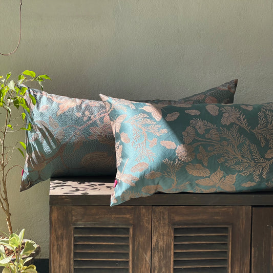 Nile Belmont Teal Cushion Cover - 54 x 20 - Single