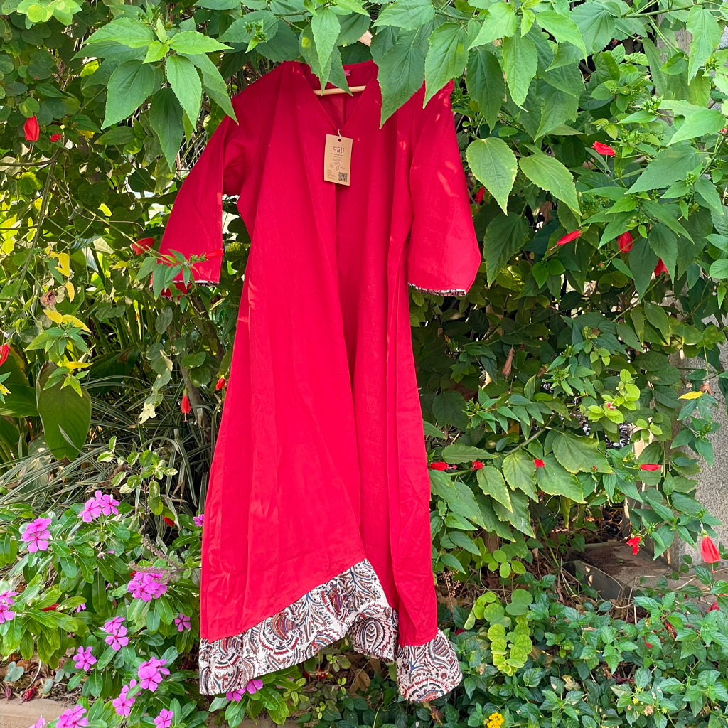 San Francisco Red Cotton Dress