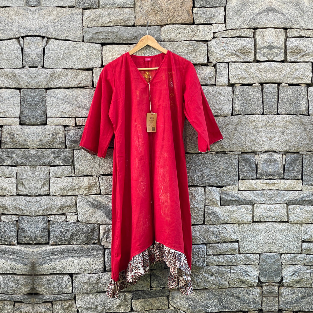 San Francisco Red Cotton Dress