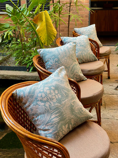 Clyde Nellie Sky Cushion Cover - 16 x 16 - Single