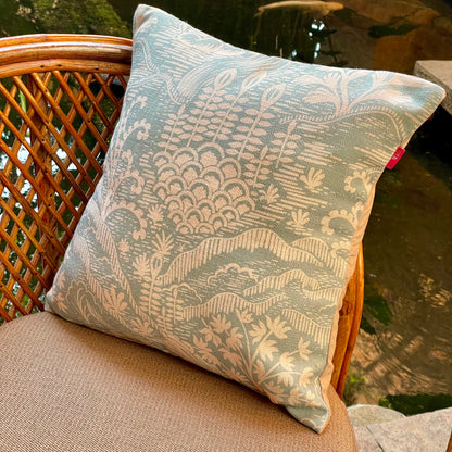 Clyde Nellie Sky Cushion Cover - 16 x 16 - Single