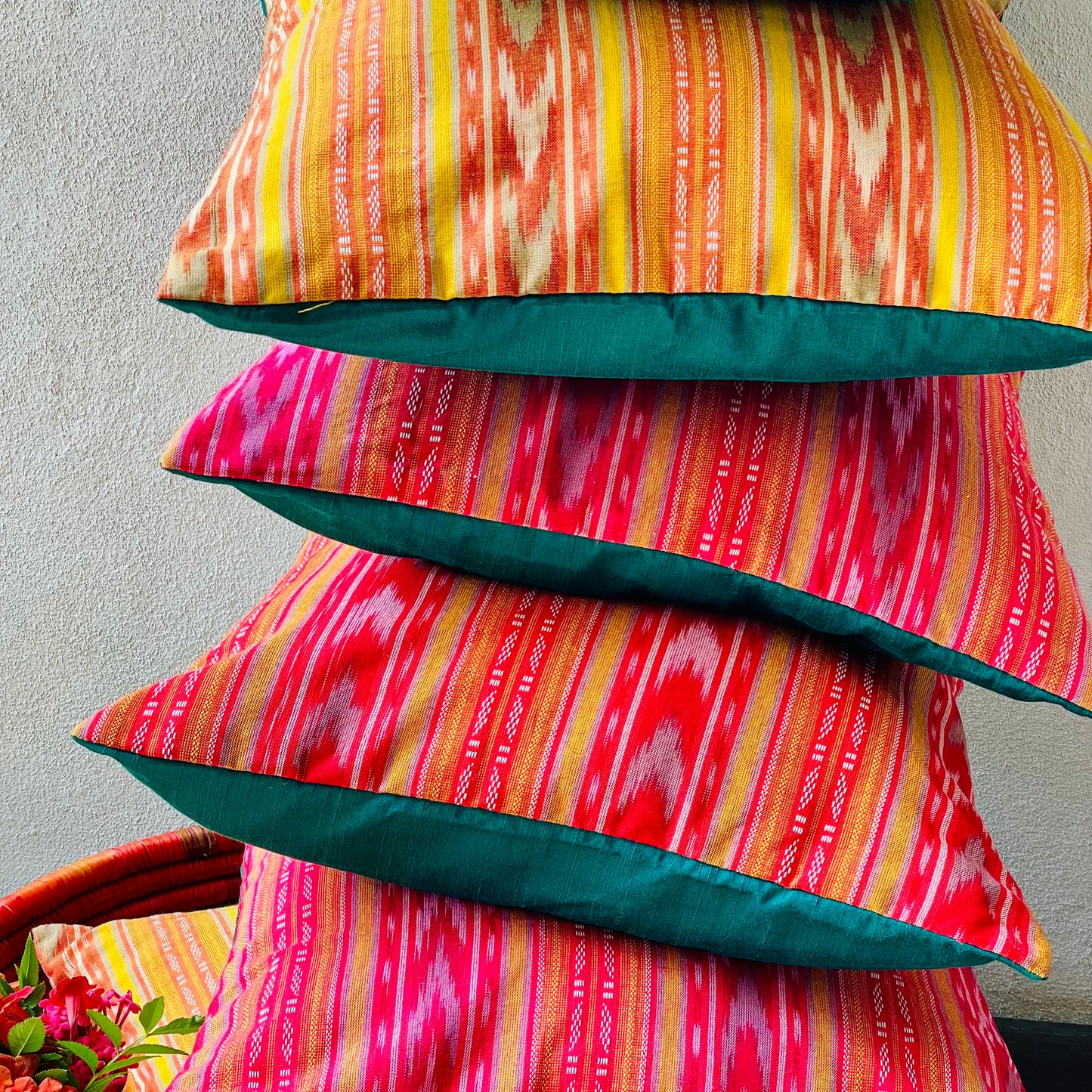 Clyde Marrakech Ruby Cushion Cover - 16 x 16 - Single