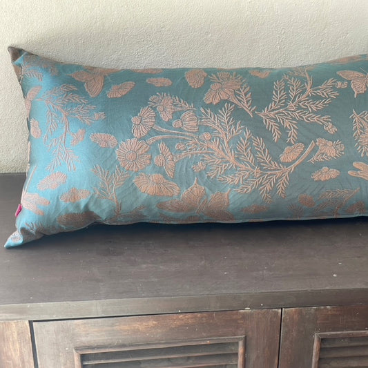Nile Belmont Teal Cushion Cover - 54 x 20 - Single
