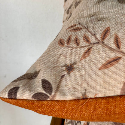 Clyde Panchi Safed Cushion Cover - 16 x 16 - Single