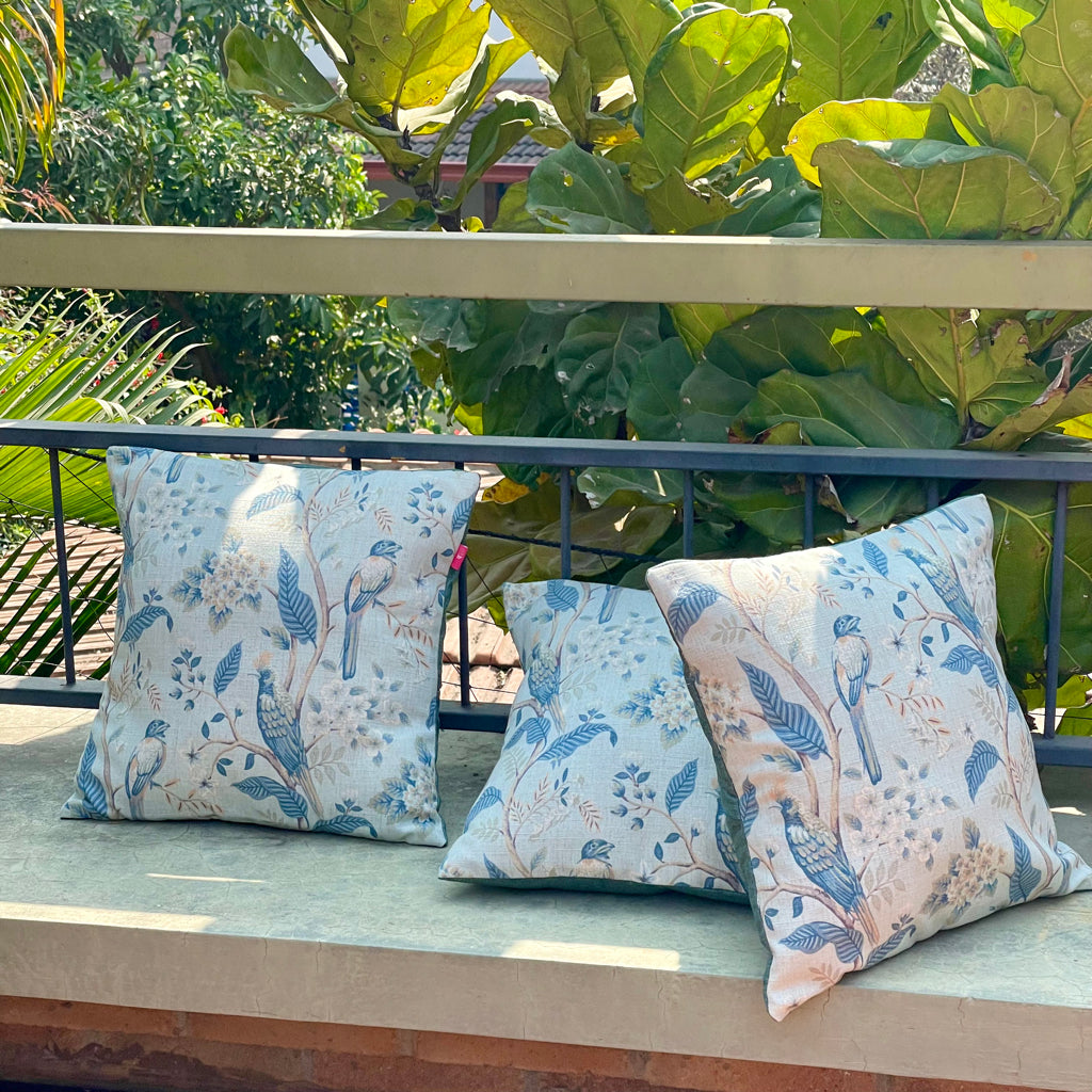 Clyde Panchi Nila Cushion Cover - 16 x 16 - Single