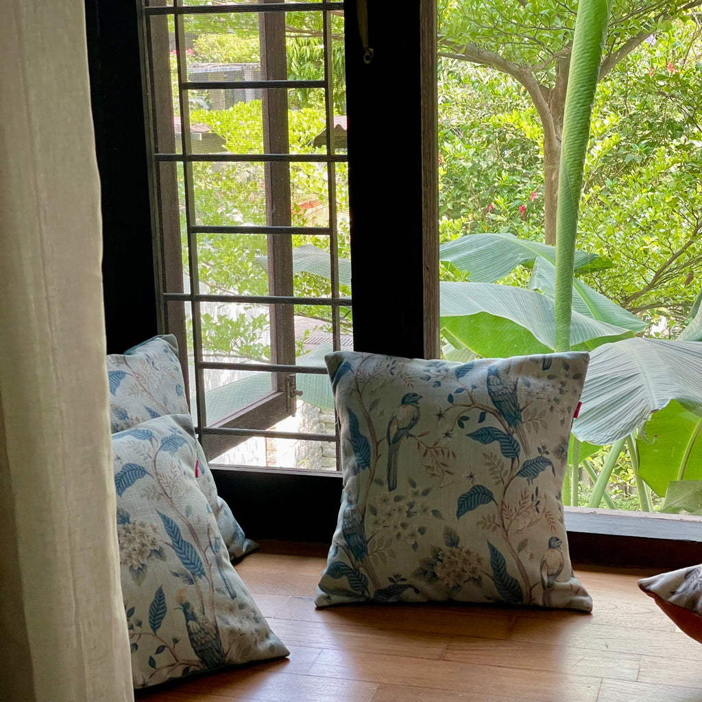 Clyde Panchi Nila Cushion Cover - 16 x 16 - Single