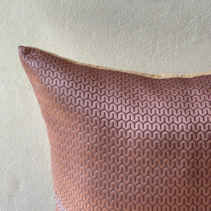 Seine Manhattan Mauve Cushion Cover - 24 x 24 - Single