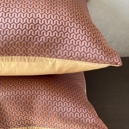 Seine Manhattan Mauve Cushion Cover - 24 x 24 - Single