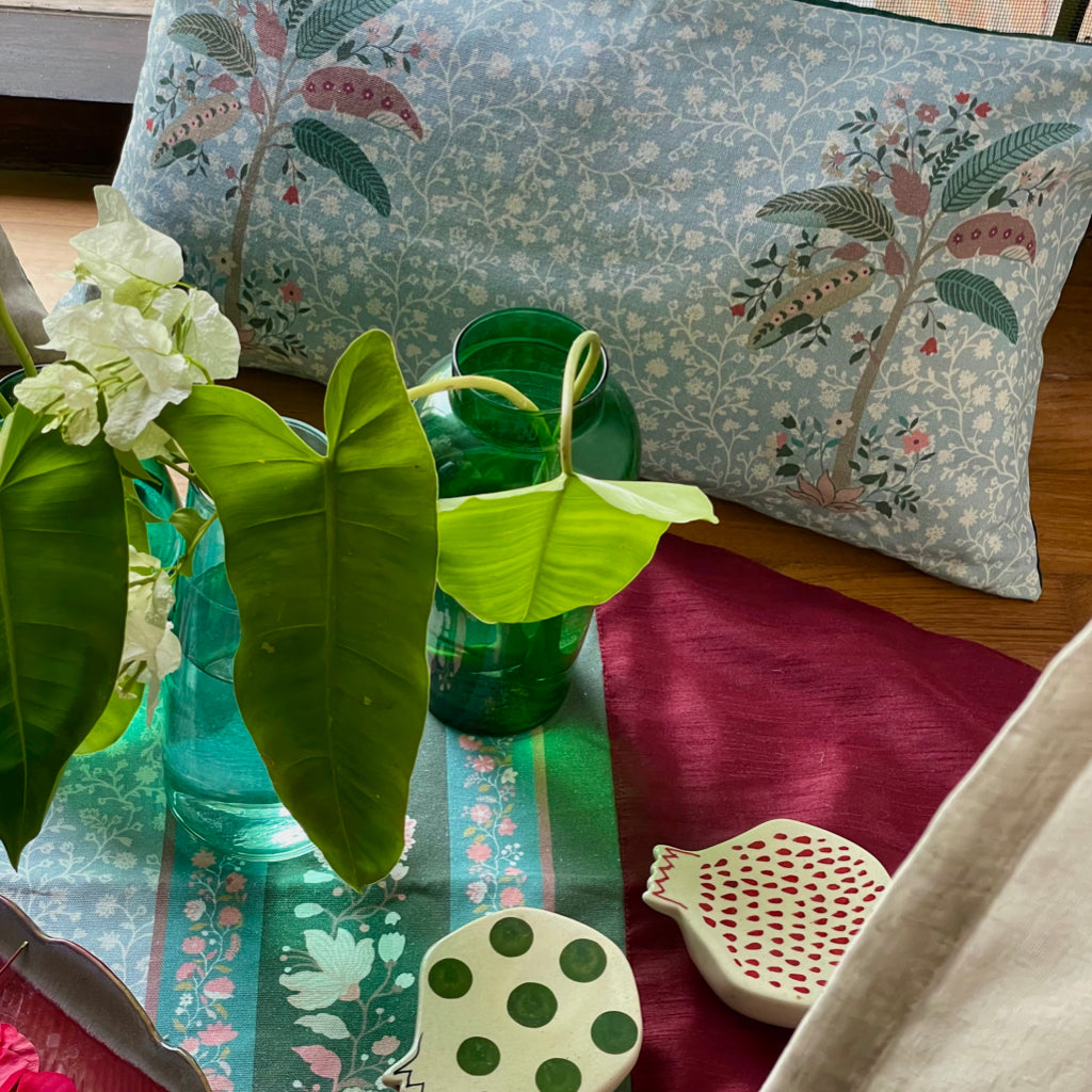 Hudson Palampore Cushion Cover - 22 x 12 - Single