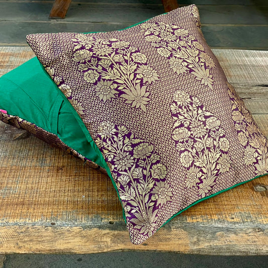 Opulent Aura Decorative Festive Cushion 16 x 16
