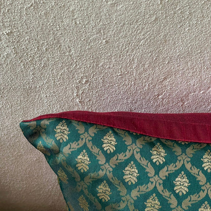 Velour Vista Decorative Festive Cushion Cover 16 x 16 - Single
