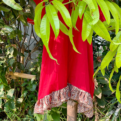 San Francisco Red Cotton Dress