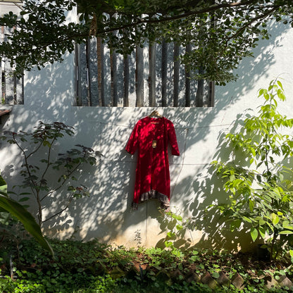 San Francisco Red Cotton Dress