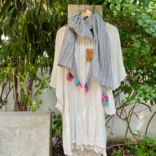 White Lotus West Lake Cotton Dress