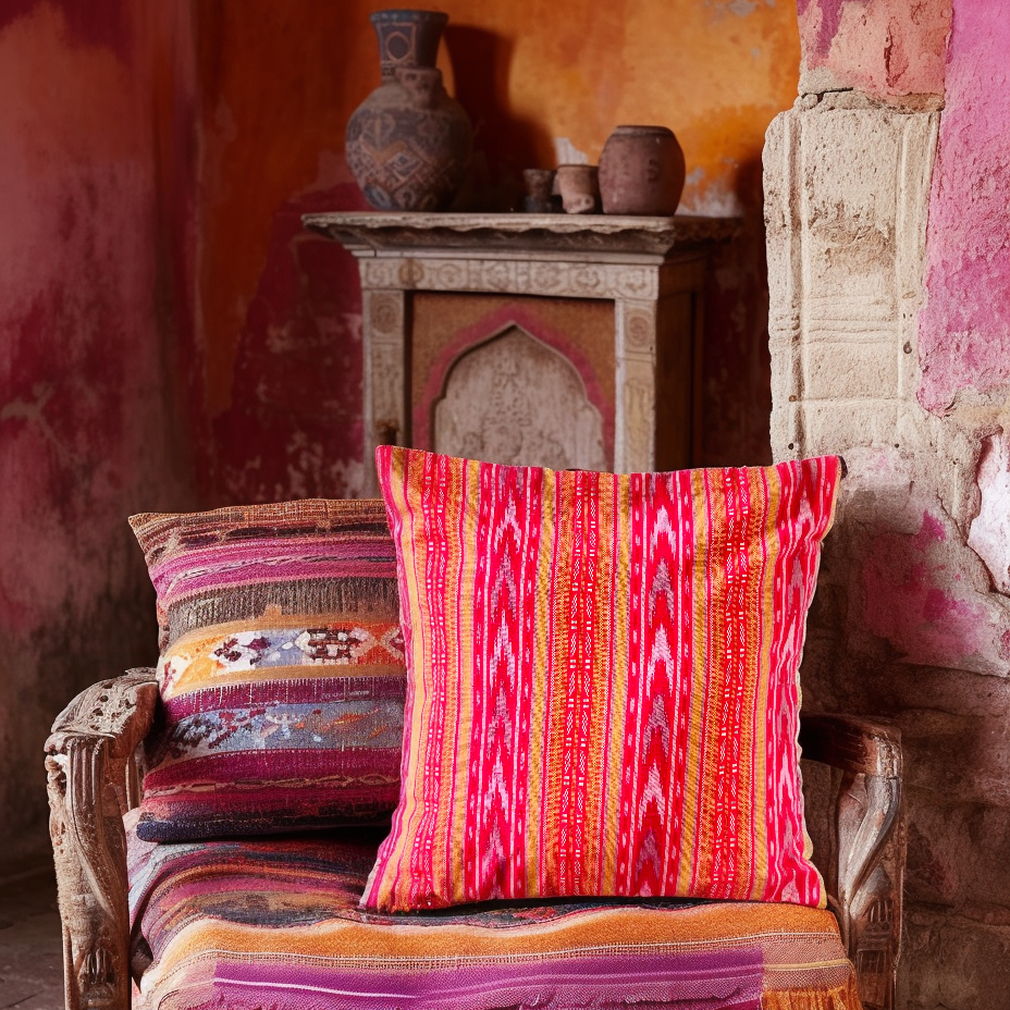 Clyde Marrakech Carnelian Cushion Cover - 16 x 16 - Single