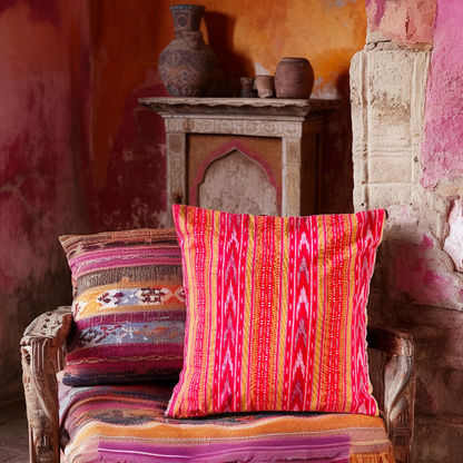 Clyde Marrakech Carnelian Cushion Cover - 16 x 16 - Single